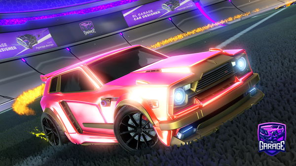 A Rocket League car design from FastandCurious