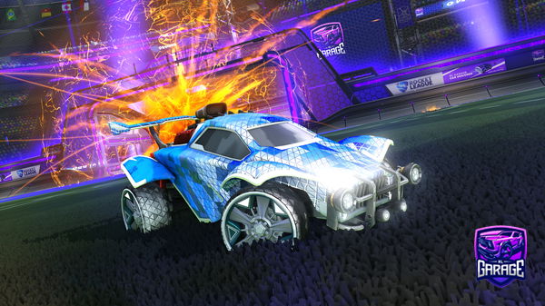 A Rocket League car design from TentedRelic731