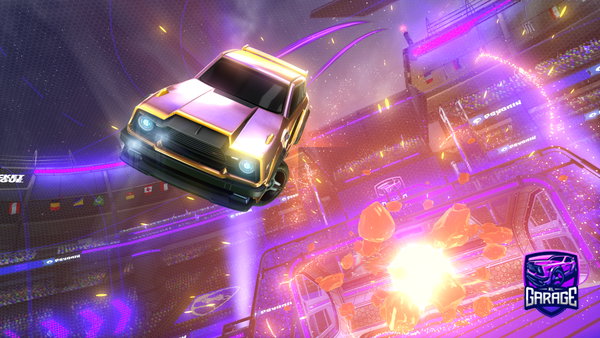 A Rocket League car design from YaMateNashy