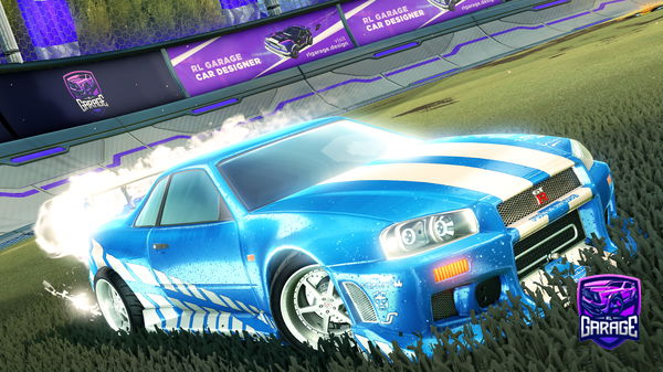 A Rocket League car design from fudmeow