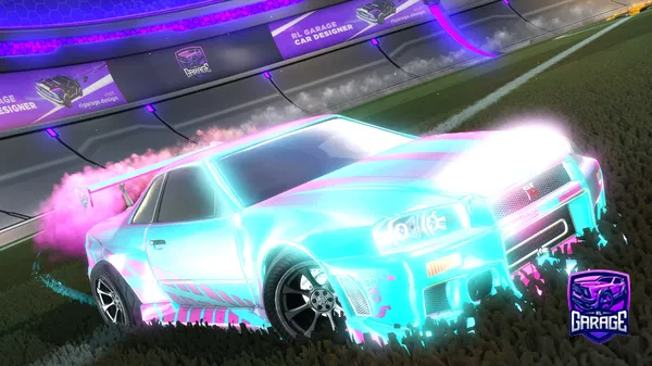 A Rocket League car design from vePz