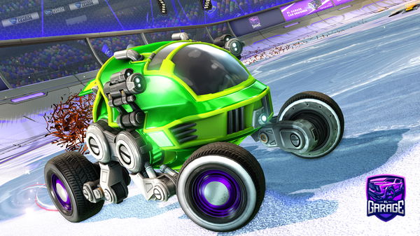 A Rocket League car design from The_Steve