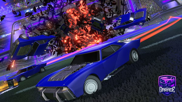 A Rocket League car design from RLGarage