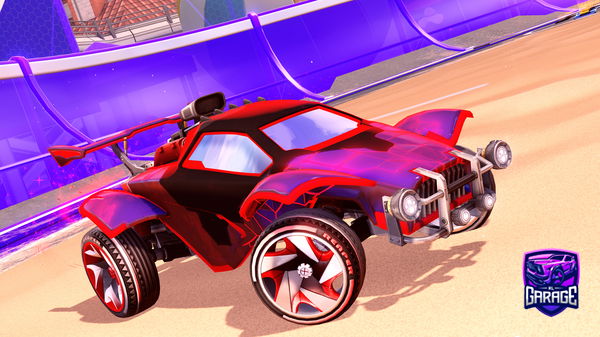 A Rocket League car design from Rafitas