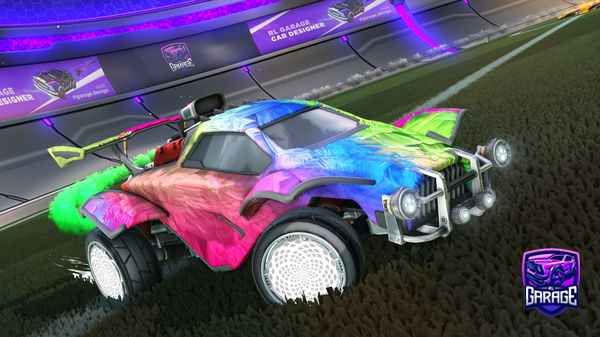 A Rocket League car design from DanielEaster