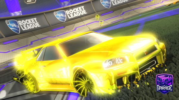 A Rocket League car design from MakakaSaratovskaya