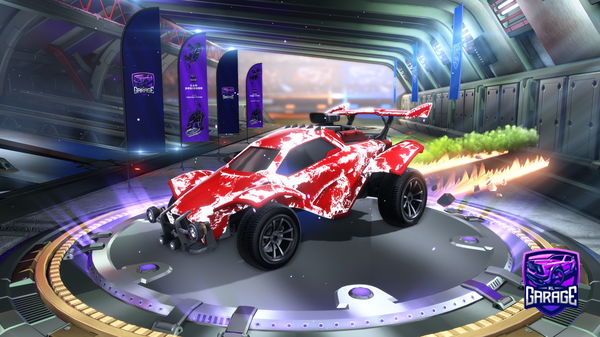A Rocket League car design from Impulseupp