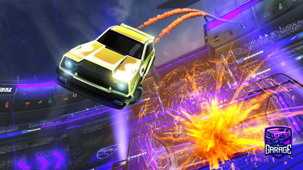 A Rocket League car design from Laschwappen2