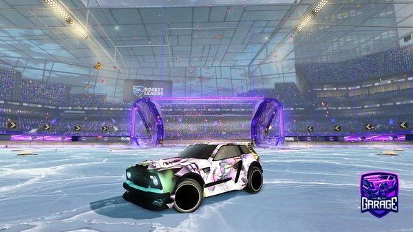 A Rocket League car design from 108