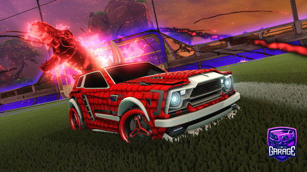 A Rocket League car design from CallieKazoo