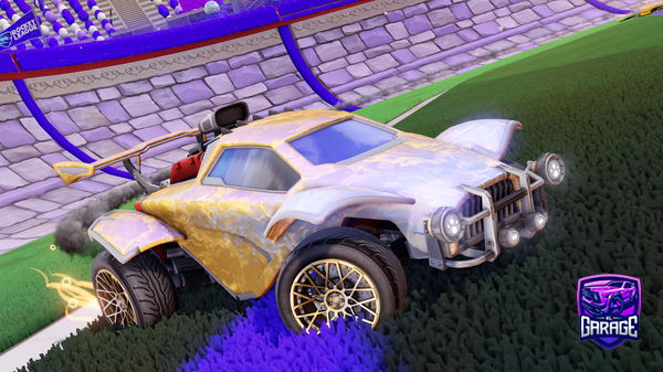 A Rocket League car design from M854