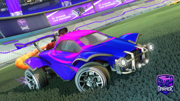 A Rocket League car design from Stenergie