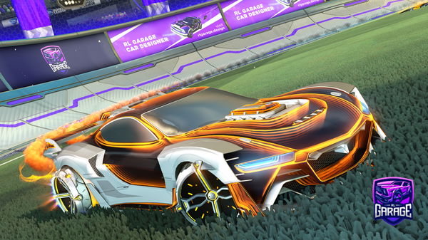 A Rocket League car design from avfcollie
