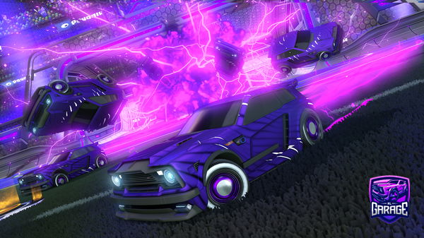 A Rocket League car design from Puffy_Panther