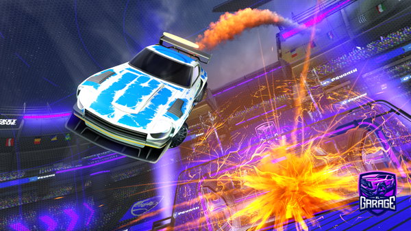 A Rocket League car design from s1kiru