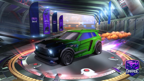 A Rocket League car design from letice721