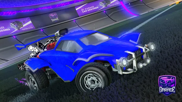 A Rocket League car design from strutze