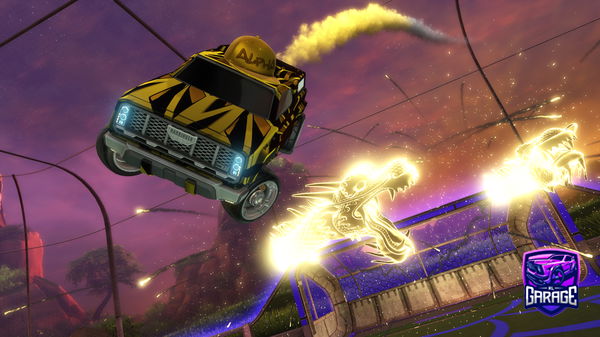 A Rocket League car design from Speed-Yousef