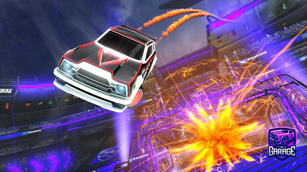 A Rocket League car design from rloldplayerrs
