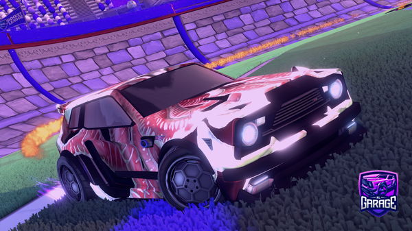 A Rocket League car design from pablots