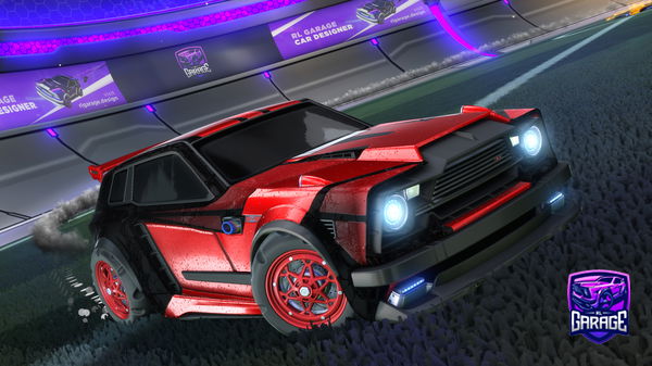 A Rocket League car design from JayPlayz_LoL