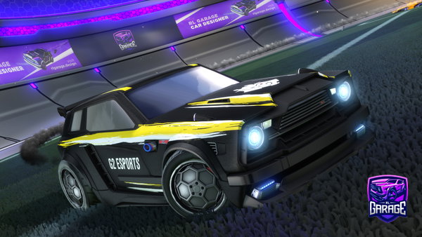 A Rocket League car design from KRYPEccy