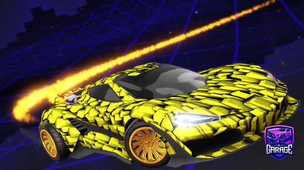 A Rocket League car design from bos3r