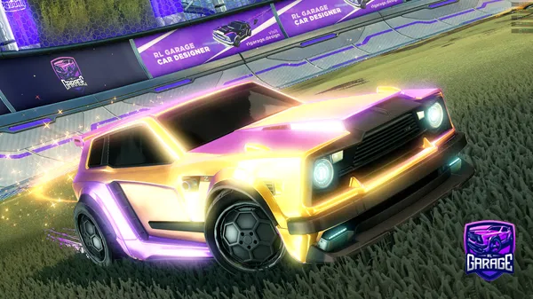 A Rocket League car design from RadiationPlays