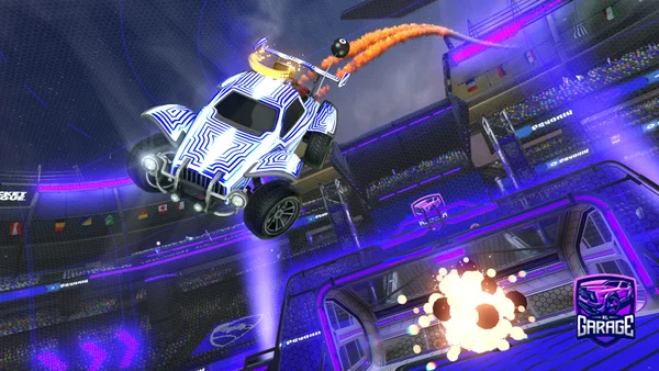 A Rocket League car design from JJBandz4k