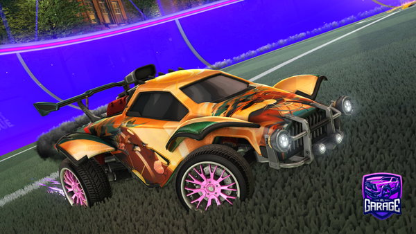 A Rocket League car design from beatking9