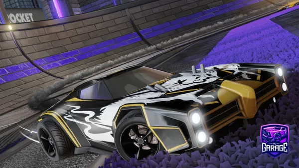 A Rocket League car design from Lunqd