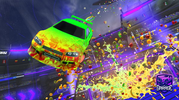 A Rocket League car design from FASTNETROCK