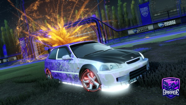 A Rocket League car design from Dashon_perrz