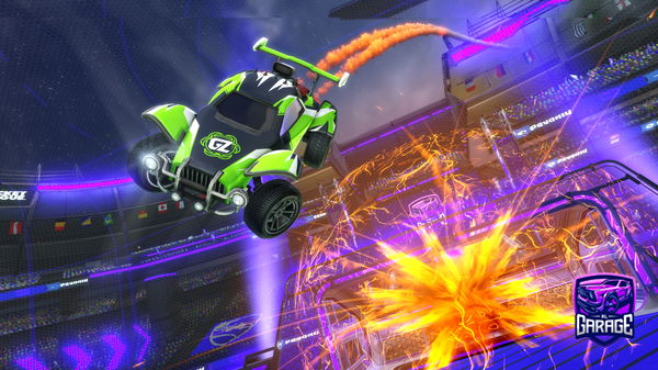 A Rocket League car design from IIII-hyper-IIII