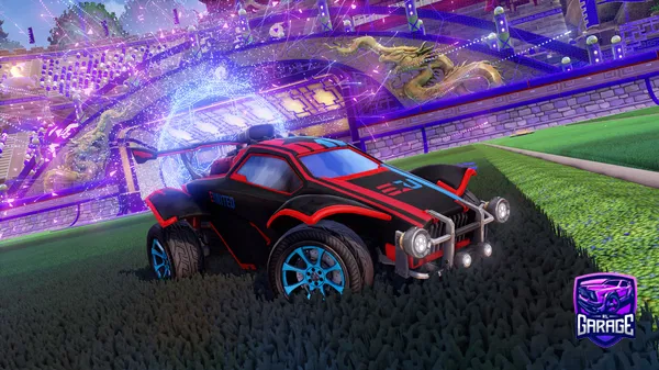 A Rocket League car design from Mazersibs