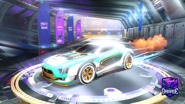 A Rocket League car design from EXALTERGG