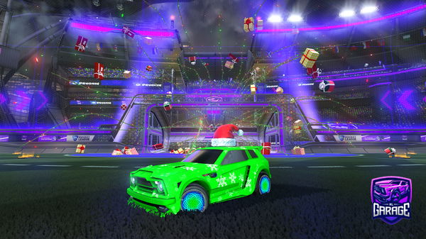 A Rocket League car design from SquirtleTM