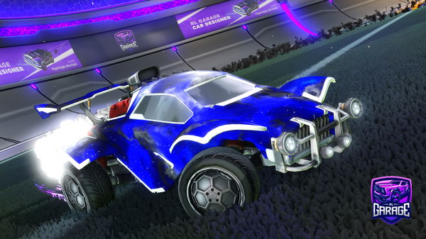 A Rocket League car design from Skorpion_9009
