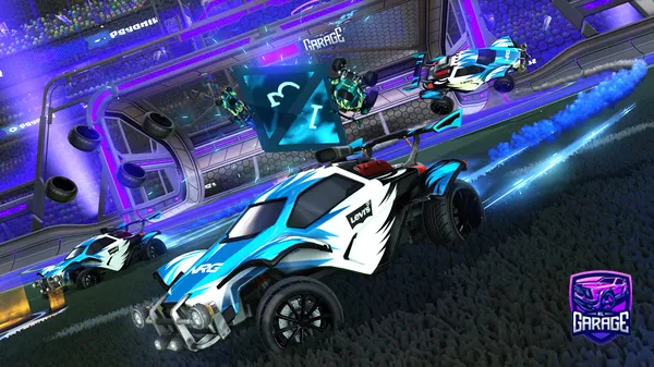 A Rocket League car design from Kawihus