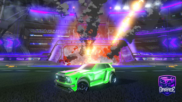 A Rocket League car design from LapeGames