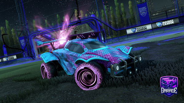 A Rocket League car design from Frogwump