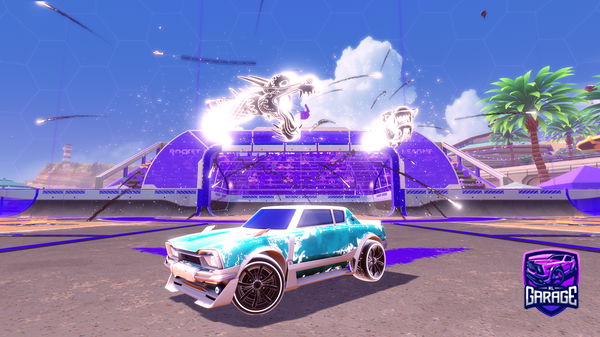 A Rocket League car design from Asgard114