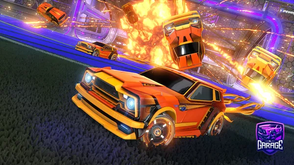 A Rocket League car design from AcridWater