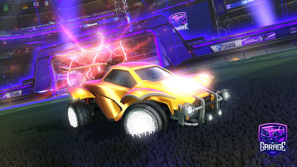 A Rocket League car design from fazeclan