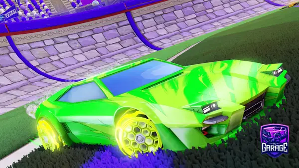 A Rocket League car design from Shooteo2313