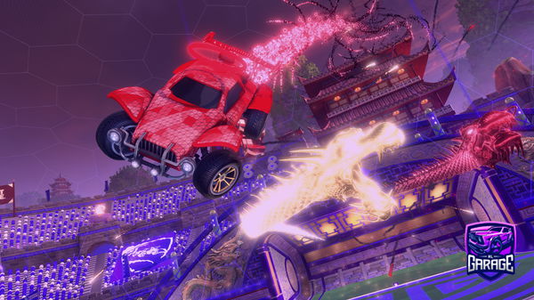 A Rocket League car design from derKonok