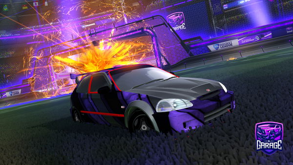 A Rocket League car design from ybarx