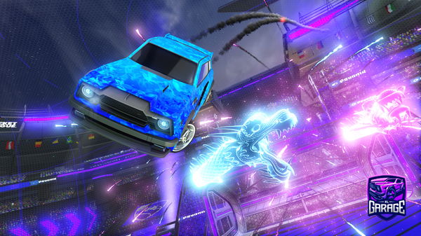 A Rocket League car design from Dynamic_Rl-