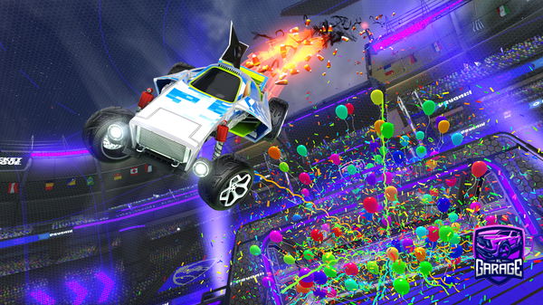 A Rocket League car design from Hendog50