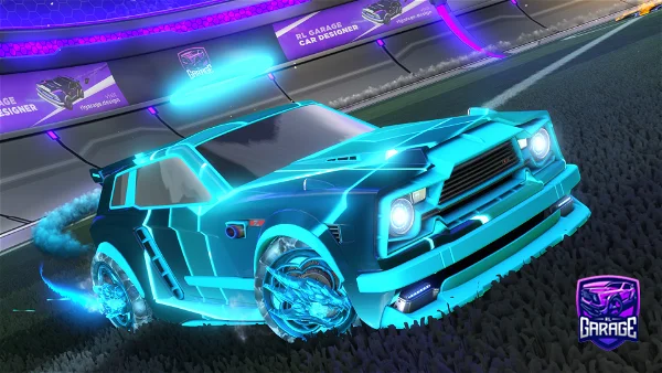 A Rocket League car design from REMakes
